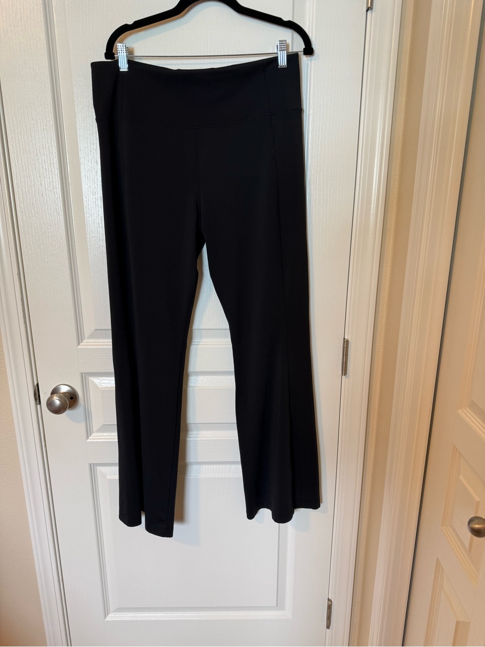Athleta Black Boot-Cut Flare Pants